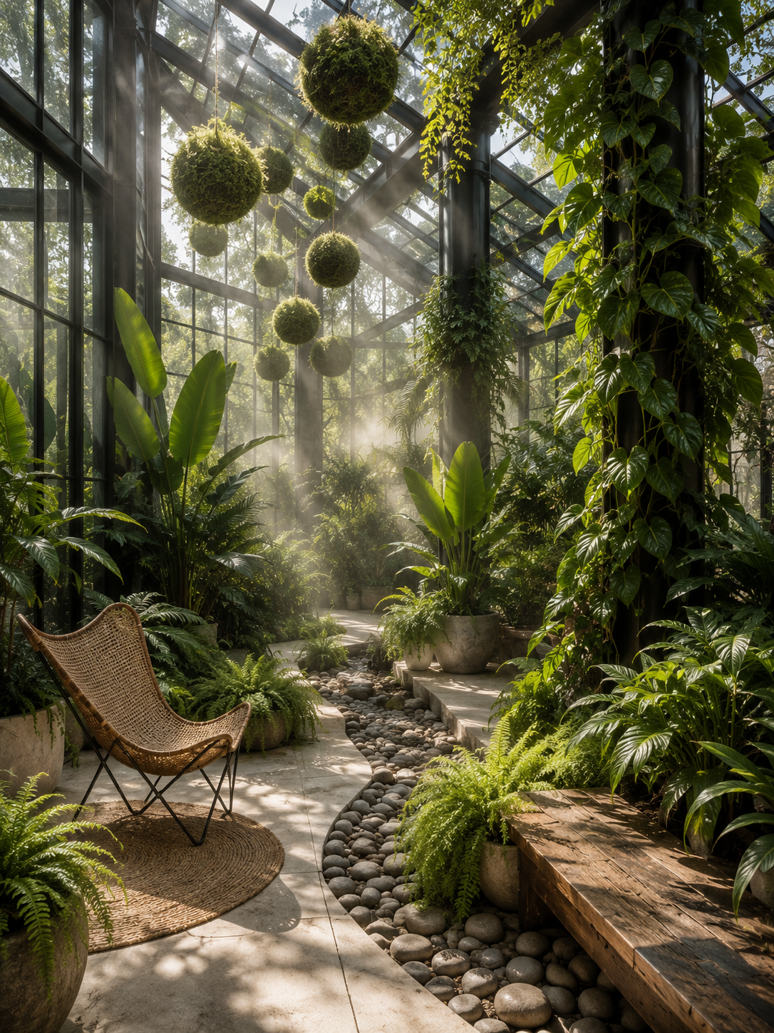 Biophilic Sunroom
