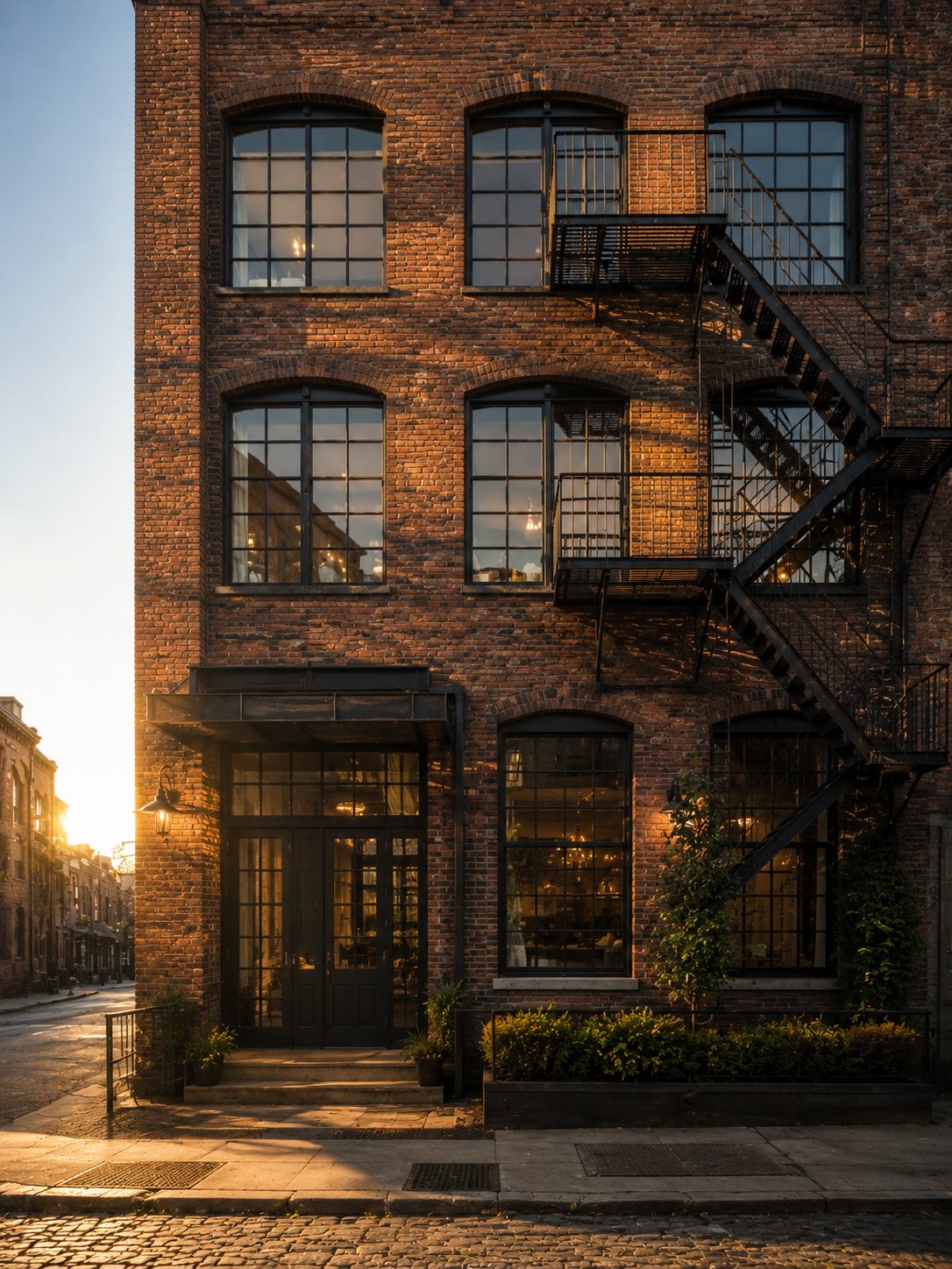 Industrial Loft Exterior