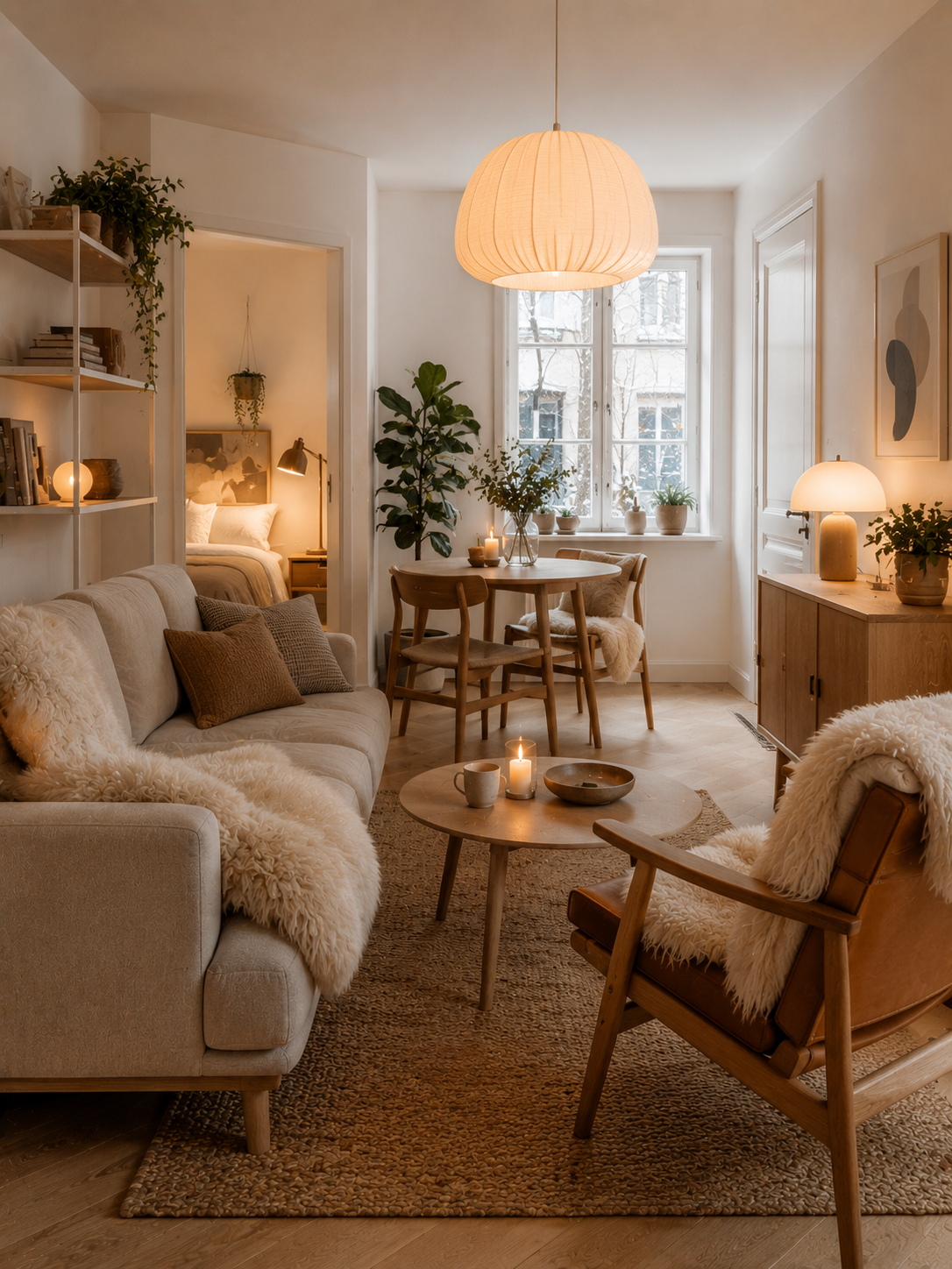 Warm Scandinavian Stay