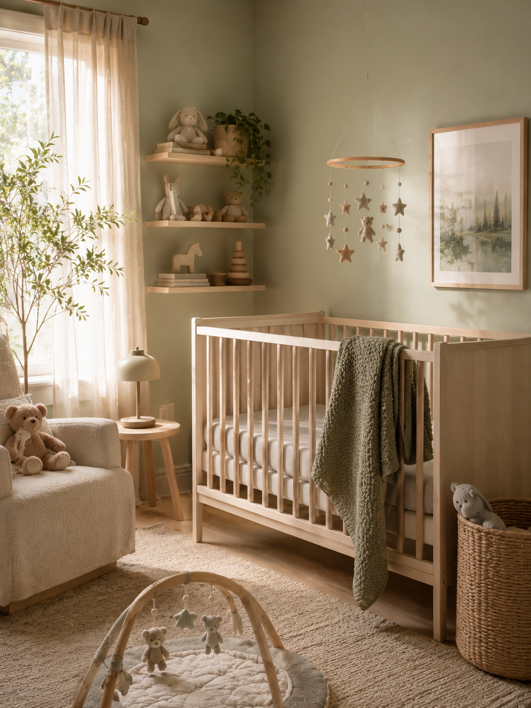 Soft Scandinavian Nursery