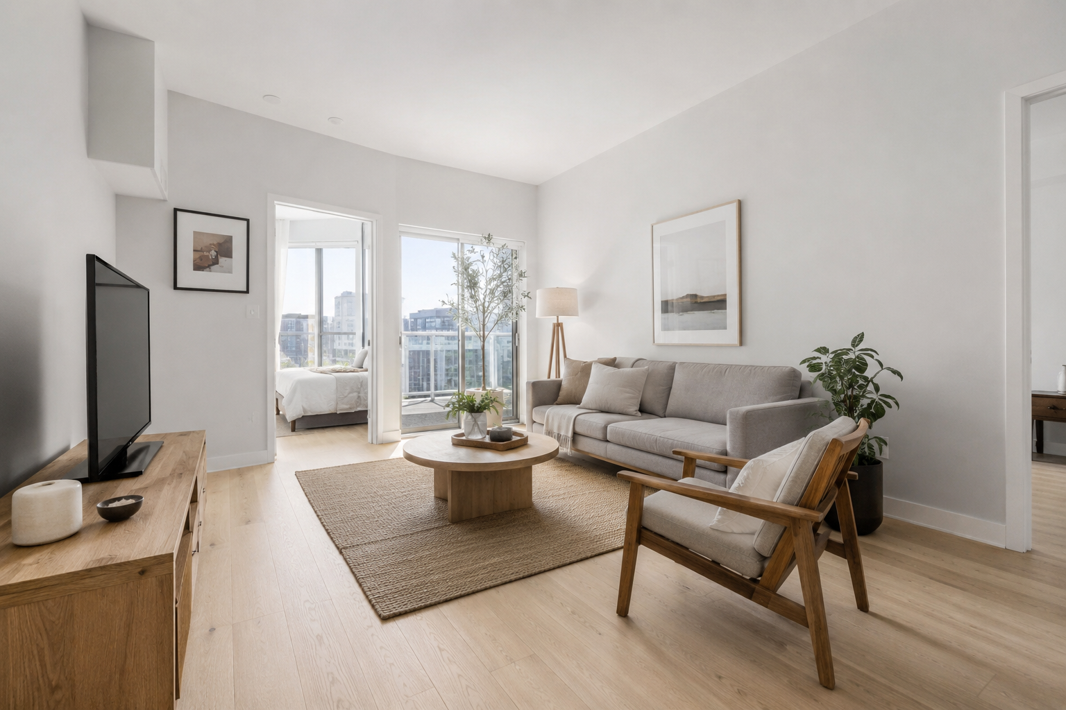How I staged a 2BR condo in 20 minutes