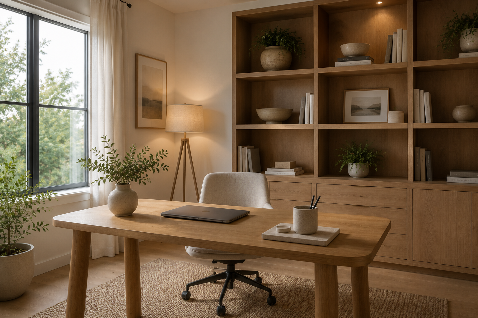 Home office that actually feels professional