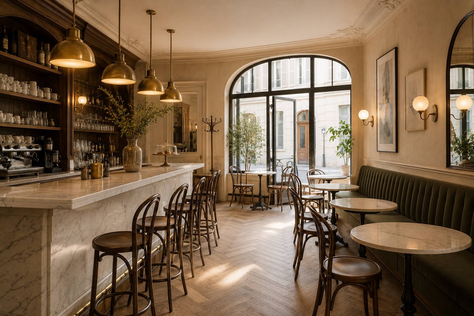 Testing a café concept before signing the lease